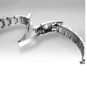 Bracelet de 20 mm réglable Glidelock en acier inoxydable de haute qualité avec fermoir pliable pour montre de la série 116610, horloger accesso2728