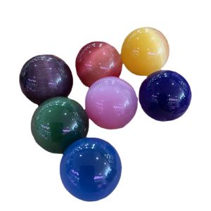 Boule à billes cristallines de 20 mm Cat de 20 mm Cat 8 couleurs différentes sphères à fibre optique pour le tableau sept étoiles