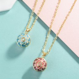 20mm roze / blauwe bal Mexico Harmony bal chime geluid bola hanger ketting voor moeder kind moederschap vrouwen sieraden