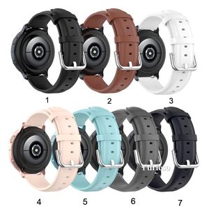 Bracelet de montre intelligente 20 mm, pour Samsung Galaxy Watch Active/Samsung Gear S2 Classic/Gear Sport, bracelet de remplacement pour Garmin/Huawei, vente en gros