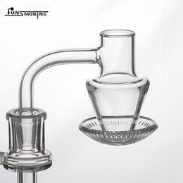 20mm Spinning Quartz Banger Smoke Seau Domeless Bucket Blender Bangers Nails Derniers Style pour DAB Rig Greal Eau Bangs Navires nochalhs