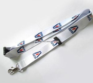 Exposition 20mmx90cm Meeting White Sublimation Lanyards STRACTS DE TRANSFERT DE TIR PROMMOTION PROMMOTION CUSTOM LOGO IMPRIMÉ Polyester Lanyard1392628