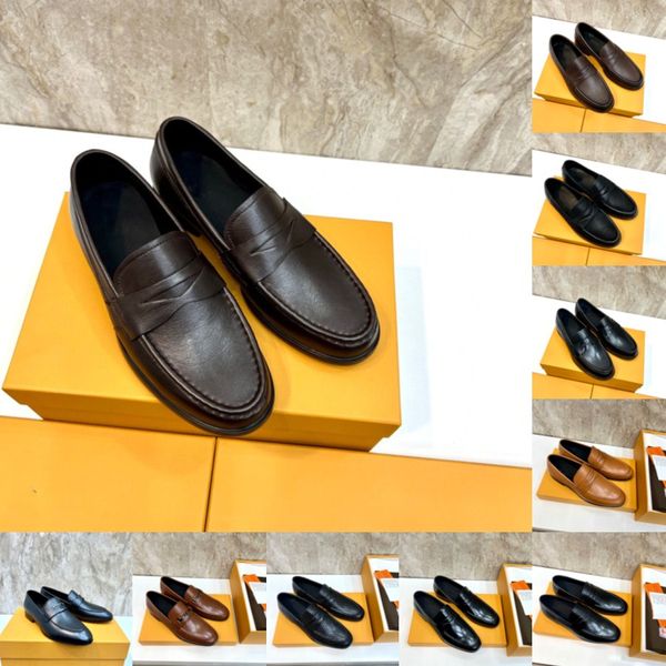 20Modelo Venta caliente Hombres Mocasines planos Ocio Slip-on Mulas de gamuza Punta redonda Poco profundo Un pedal Pisos casuales Multicolor Sólido Diseñador Zapatos de vestir