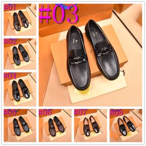 20Modèle de luxe hommes boucle sangle Derby chaussures hommes en cuir chaussures habillées de créateur chaussures de fête de mariage hommes d'affaires bureau Oxfords appartements tailles ue 38-45