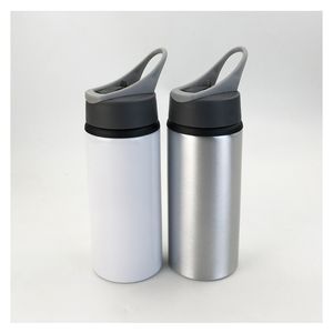 Gobelet droit créatif de 20oz, bouteille à rabat par Sublimation, tasse d'eau de sport en aluminium Olecranon, personnalisée