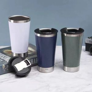 Tasses thermiques de tasse d'acier inoxydable de 20 onces avec le couvercle pour l'eau froide et chaude avec la bière de café d'ouvre-bouteille M71