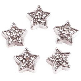 20pclot en strass Star Floating Verket Charms Alloy Accessories For Magretic Living Memory Lisquet Pendant Fashion Jewel9695229