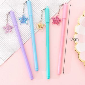 20 stks 0.38mm schattige gel pennen gemengde kleuren magic kawaii gel-inkt pen voor school schrijven nieuwigheid briefpapier meisjes geschenken studenten schrijven benodigdheden