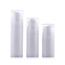 20 pcs 10 ml 15 ml Petit Mini Vide En Plastique PET Toner Parfum Rechargeable Airless Bouteilles Cosmétique Échantillon Conteneur pour Voyage EB12 Dcopf