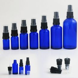 20 pièces 10 ml 20 ml 30 ml 50 ml rechargeable bleu verre parfum vaporisateur vaporisateur brumisateur soins de la peau cosmétique parfum conteneur