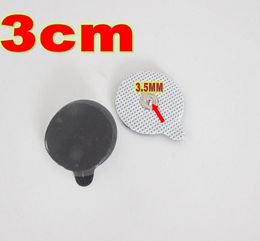 .20pcs = 10pair vervangende ovale kleine pad niet-geweven drukknop elektrode pad voor TENS EMS-eenheid 3cm palmmassagers compatibel