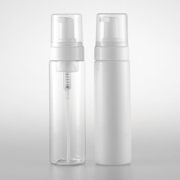 Pompe à savon liquide blanc vide de 200ml, 20 pièces, bouteilles en plastique PET, mousse pour cosmétiques, Lotion, soins personnels