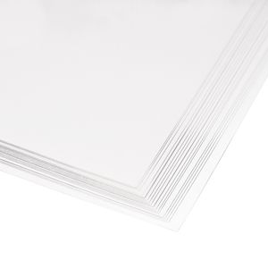 20pcs 297x210mm PVC Plaque en plastique transparent Carte de plastique transparent 0,1 mm / 0,15 mm en plastique en plastique Carte rigide transparente Protecteur de couverture flexible