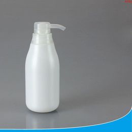 20 pièces 300 ml bouteilles cosmétiques blanches, récipient vide de pompe de lotion de shampoing emballage en plastique avec distributeur, gelgoods douche Plird