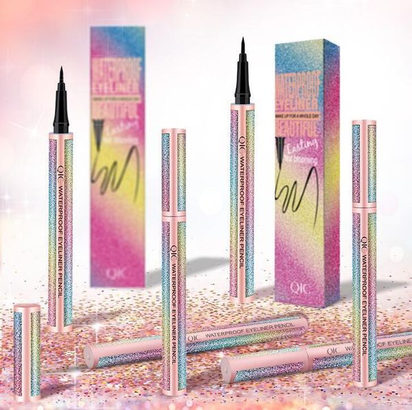 Eyeliner liquide 4D Star, 20 pièces, stylo ligne liquide, séchage rapide, étanche, Kits d'extension de cils, outils crayon pour filles