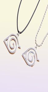 20pcs Collier d'anime Organisation de cosplay Sign Red Cloud Sign Hokage Tsunade Uzumaki Pendant Collier en gros Y12209387273