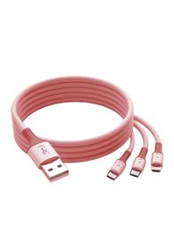 20pcs Apple Android Teléfono 3 en 1 Cable de carga