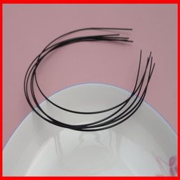 20 STKS Zwart 1 2mm dikte Plain Metal Wire Haar Hoofdbanden op lood en nikkel Koopje voor Bulk3490