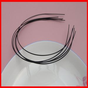 20 STKS Zwart 1 2mm dikte Plain Metal Wire Haar Hoofdbanden op lood en nikkel Koopje voor Bulk308K