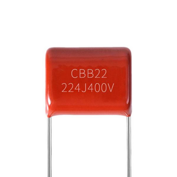 20pcs CBB22 224J400V 400V224J 220NF 400V 5% P10 Distancia de pie de pie 10 mm Capacensador de película de polipropileno metalizado