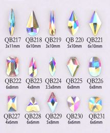 20pcs Crystals Nail Diamond Stone Glass Rhinaistones for 3D Nails Art Decorations Supplies Jewelry5369990