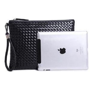 20pcs DHL ipad pochette pochette paquet d'enveloppe en PU tissé à la main