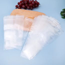 20pcs Sacles de moules à glace jetables Sacs de crème glacée transparent Sac popsicle pour les smoothies à fruits ou outil de cuisine Freeze Pops