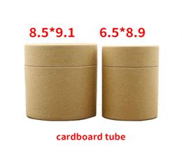 20 stks Eco -vriendelijke milieubescherming Kraft Paper verpakking Doos papier Jar wierook buis wierook Drumpapier Tube wierookbox9892484
