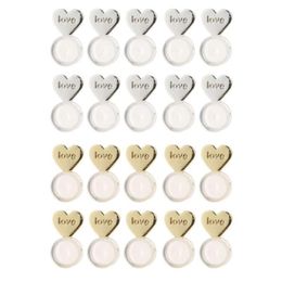 20 pièces coeur amour magique boucle d'oreille releveurs ascenseurs dos réglable hypoallergénique écrous oreille Lobe Support Stud317p