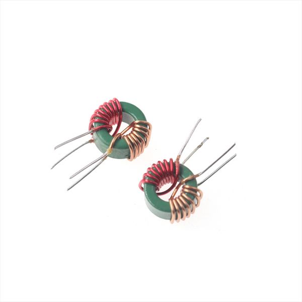 20pcs Inductance 300/400/600UH 1MH 10 * 6 * 5 Inductance anneau, inducteur en mode commun, bobine d'inducteur de filtre