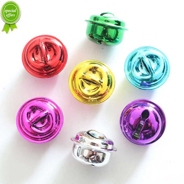 20 pièces Jingle Bells perles en vrac en aluminium petites pour la décoration de fête de Festival/décoration d'arbre de noël/bricolage artisanat accessoires