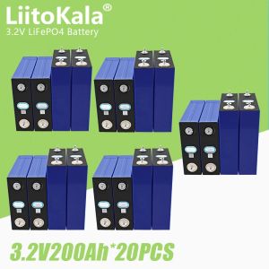 20 stcs liitokala 3.2V 200AH LIFEPO4 Batterij Pack Deep Cycle Battery voor EV RV Boat Motor Golf Cart Solar System