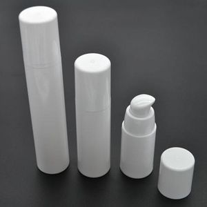 20 unids/lote 15 ml 30 ml 50 ml blanco vacío plástico champú envases de muestra cosmética emulsión loción bomba sin aire botellas SPB87 Dgdbt