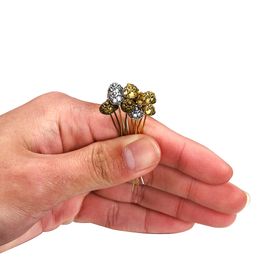 20pcs / lot 50 mm épingles de tête de fleur argentée antique pour bijoux faisant des perles de bricolage épingles à balle des aiguilles Résultats pour boucles d'oreilles bricolage bijoux