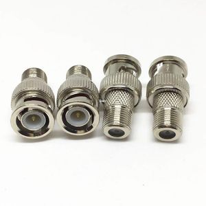 Connecteurs RF type F femelle vers BNC mâle, adaptateur coaxial CCTV RG6 RG59, 20 pièces/lot, livraison gratuite