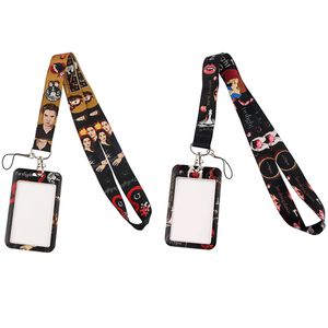 20 pcs/lot J2199 film collier lanière clé sangle de gymnastique multifonction téléphone décoration avec porte-carte couverture