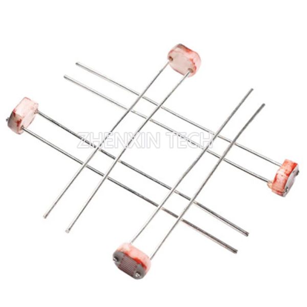 20pcs/lote LDR Resistencias de fotos dependientes de la luz Sensor GL5506 GL5516 GL5528 GL5537 GL5539 GL5547 GL5549 Resistencia al fotorresistor