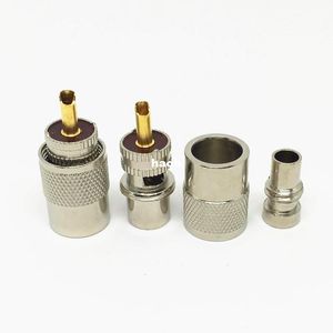 20 stks \ Lot UHF PL-259 Mannelijke Soldeer RF Connector Plug voor RG8 Coaxiale kabeladapter Gold Pin