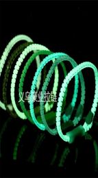 20pcs luminosité luminaire dans le bracelet à fermeture éclair sombre unisexe zip bracelet nuit bracelet soulagement du stress anxiété nécessite des jouets PA9765798