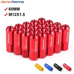 20PCS M12 X 1 5 Wielmoeren 60mm Aluminium Racing Lock Lug Wielmoeren Schroef TT100442286J