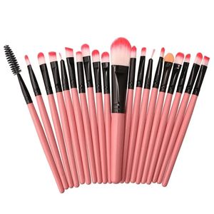 20pcs Makeup Brushes Tools Set Cosmetic Powder Feed Foundation Foundation Blush Blunding Beauty Make Up Brush