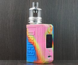 20 pièces nouvelle coque de protection en silicone pour VOOPOO glisser 3 Pod Kit peau de couverture en Silicone avec 9 couleurs 8978525