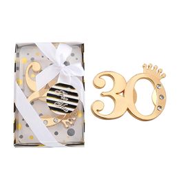 20 -stcs nummer 30 flesopener Party Gunsten 30e verjaardag Keepsake jubileum geschenken voorraden Evenement Giveaways Table Decors Supplies