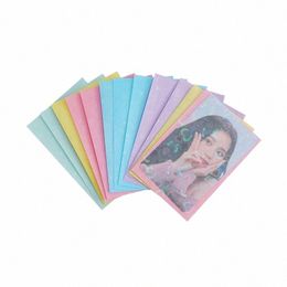 20pcs / pack 61x91mm Heart transparent Cartes transparentes Slevés de carte Holder pour cartes de cartes de jeu Photocard Cartes de jeu Protecteur 75JD #