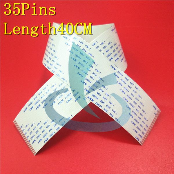 20 pièces pièces de rechange de machines d'impression DX7 câble de données 35 broches pour câble de tête Epson DX7 câble de tête Allwin Twinjet Zhongye x-roland Aifa DX7