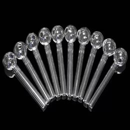 20 pièces Pyrex verre brûleur à mazout tuyau couleur claire tuyaux de qualité transparent grands tubes tubes ongles conseils