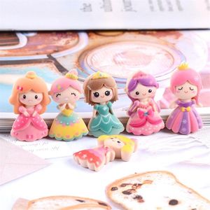 20 piezas componentes de resina cabujón princesa Kawaii con varias características Flatback arte de colección de recortes adornos DIY pelo B289F