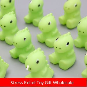 20 stks / set Mini Leuke Dinosaurus Squishy Speelgoed Antistress Bal Squeeze Rising Beheerde Zachte Sticky Stress Relief Toys Grappige Gift Mochi 0420