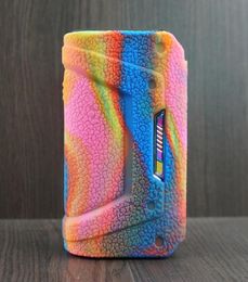 20 stks Siliconenkoffer voor Aegis Legend 2 Kit kleurrijke koffers textuurafdekking beschermende rubber wikkel huid voor geekvape l200 200w mod vap3766449