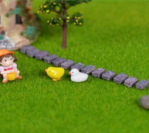 20pcs Small Bricks Potted Decoration Wall Road Fairy Garden Miniatures Ornements de paysage Artisan Bonsai décor7559342